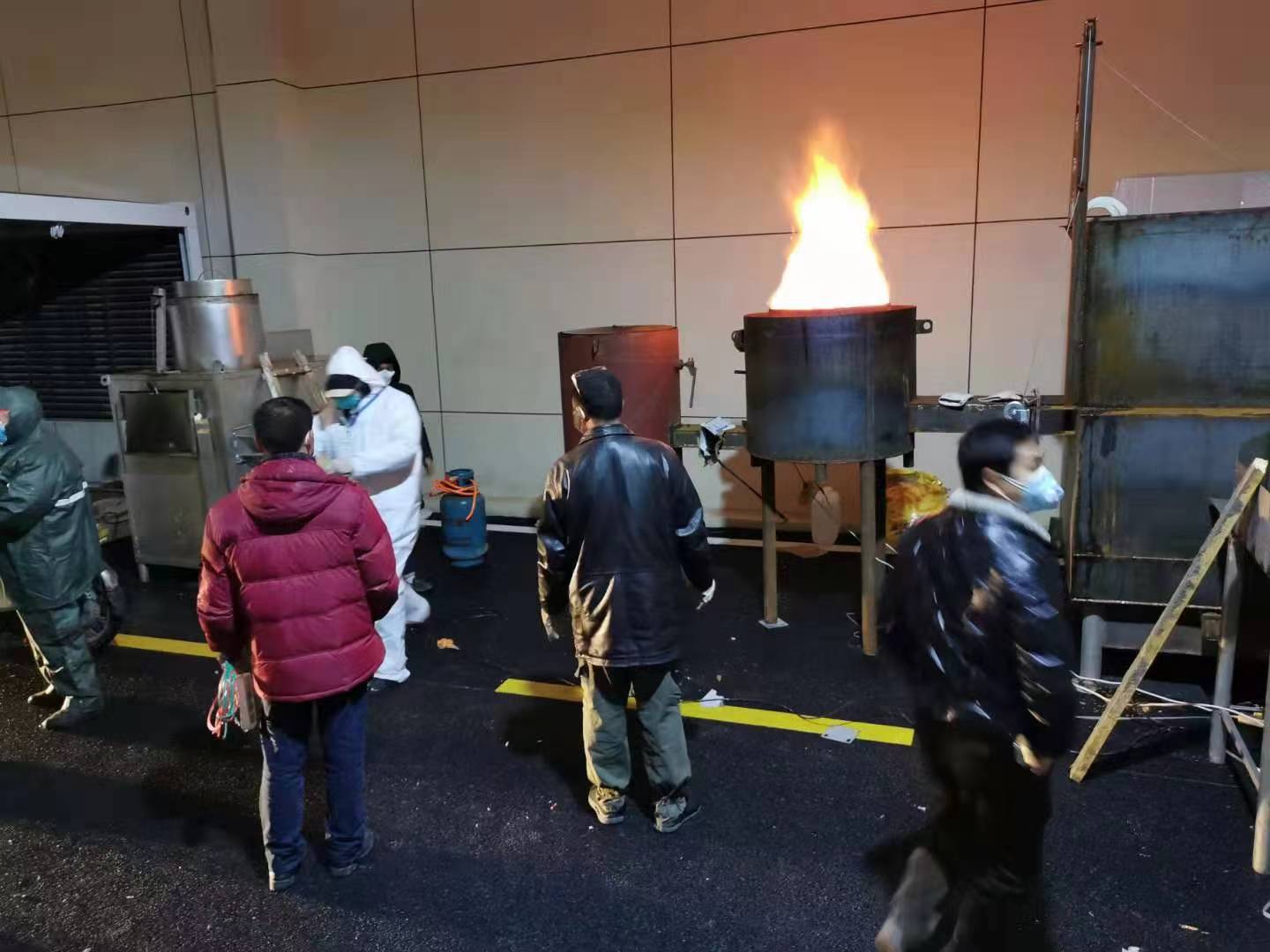 垃圾處理現場
